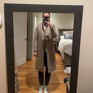 Wilfred Cocoon Coat Long